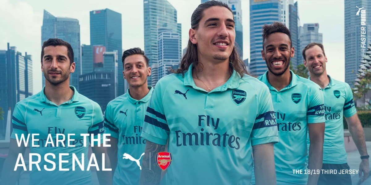 PUMA Aresenal 18/19 Third Kit