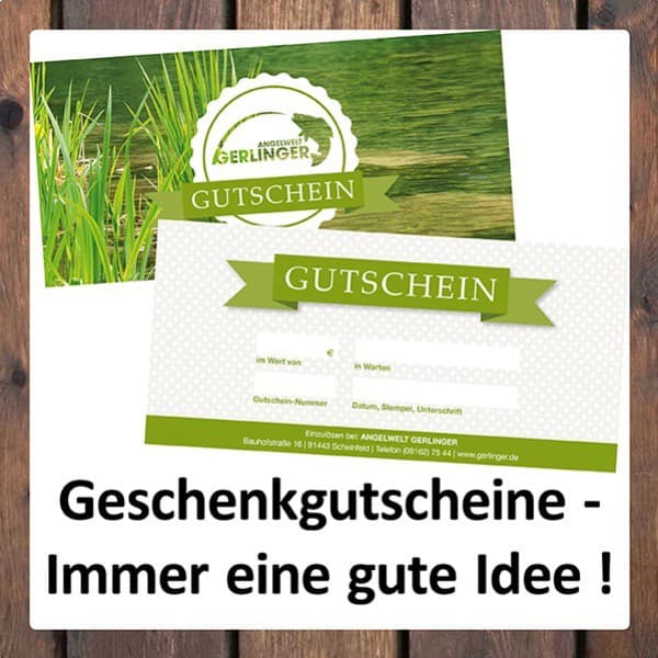 Geschenkgutschein von Gerlinger - Immer eine gute Idee !