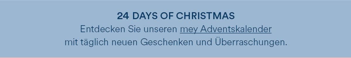 24 days of christmas - mey Adventskalender