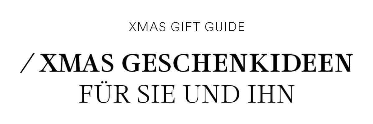Weihnachtsgeschenkideen für sie & ihn