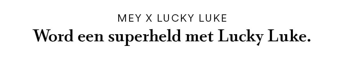 Word een superheld met Lucky Luke