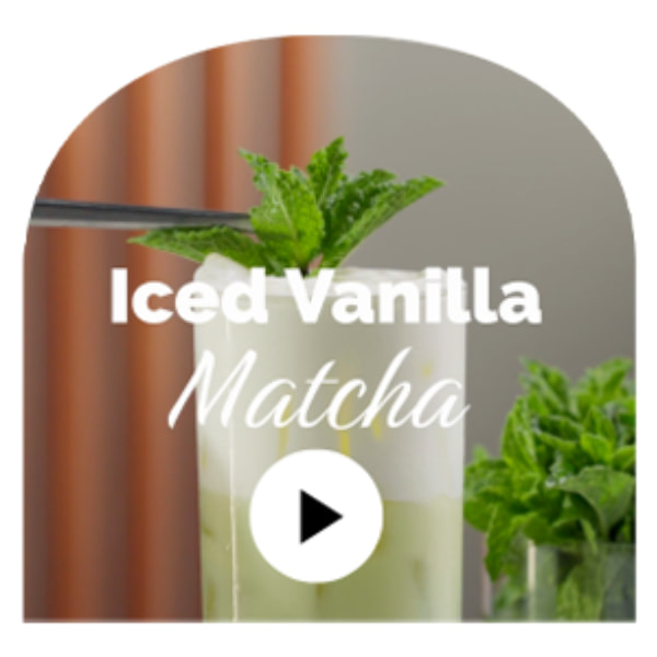 Iced Vanilla Matcha
