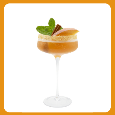 Peach Cobbler Mocktail