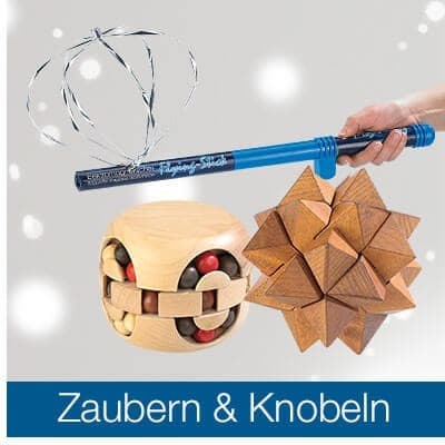 Geduldspiele & Zaubertricks, knobeln