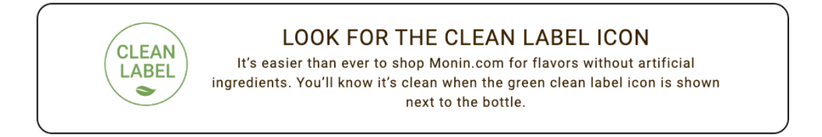 Clean Label Solutions