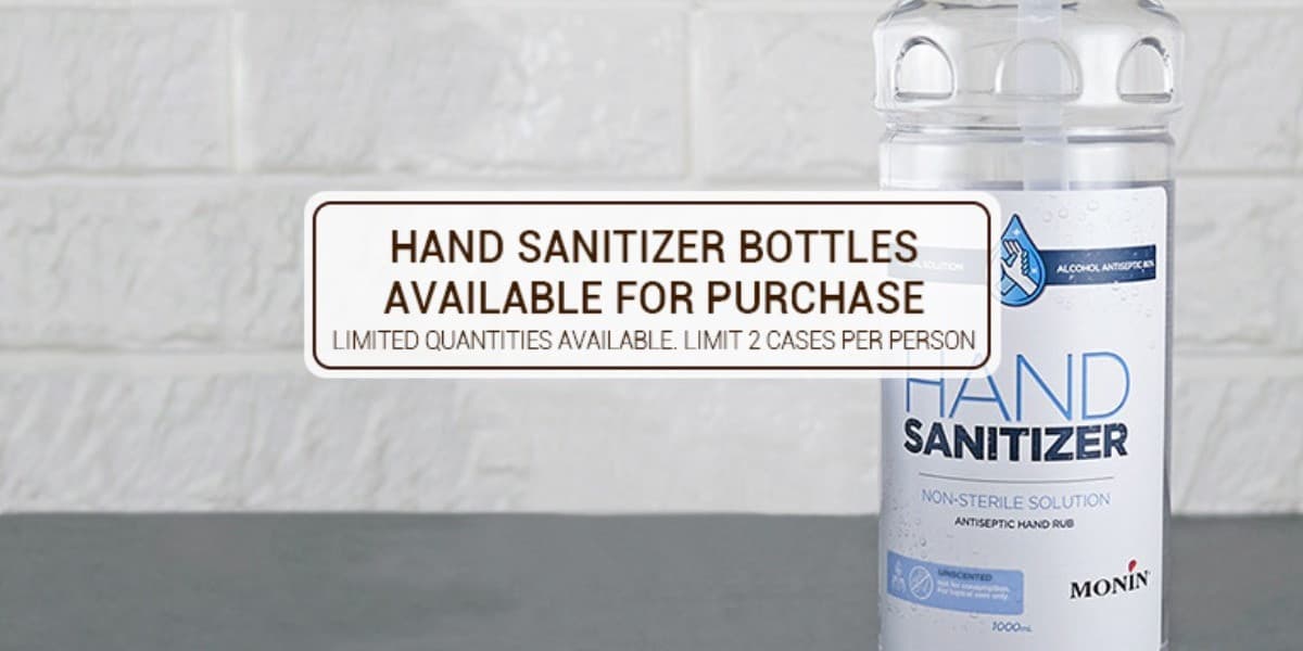 Monin Hand Sanitizer